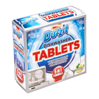 DUZZIT 5 IN 1 DISHWASHER TABLETS 12tab