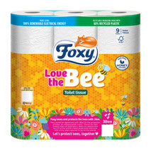 FOXY LOVE THE BEE - TOILET ROLL 2ply FSC®