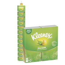 KLEENEX BALSAM POCKET TISSUE TWIN twin pack