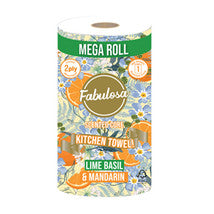 FABULOSA MEGA KITCHEN TOWEL 2ply LIME BASIL160sht