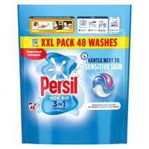 Persil XXL 3in-1 Washing Capsules Non-Bio Gentle Next to Sensitive Skin 48W