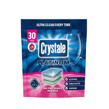 CRYSTALE - DISHWASHER TABS PLATINUM 30tab