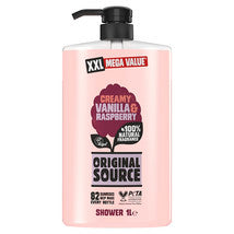 ORIGINAL SOURCE SHOWER GEL - VANILLA & RASPBERRY 1000ml
