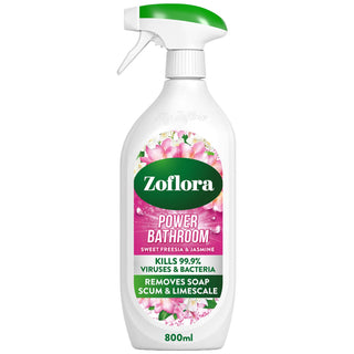 Zoflora Power Bathroom Spray  - Sweet Freesia & Jasmine 800ml