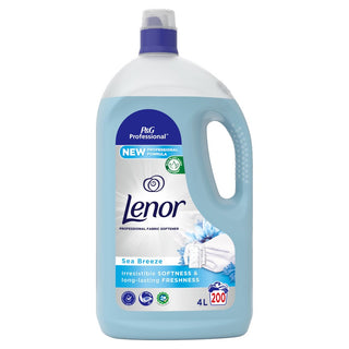 Lenor Professional Sea Breeze Fabric Softener 200 Washes 4Ltr