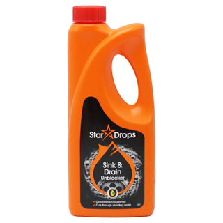STARDROPS UNBLOCKER SINK & DRAIN 500ml