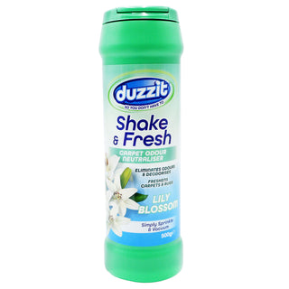DUZZIT SHAKE & FRESH CARPET ODOUR NEUTRAL LILY 500gr