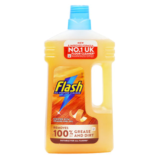 FLASH LIQUID ALL PURPOSE WOOD ORANGE 1000ml