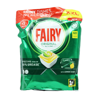 FAIRY DISHWASHER TAB ALL IN ONE LEMON 60tab