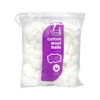 PRETTY COTTON WOOL BALLS 100balls