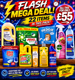 Flash Mega Deal 22 item in Pack £55.00