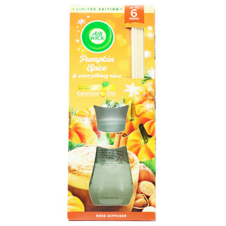 Air Wick Pumpkin Spice & Everything Nice diffuser packaging on a white background