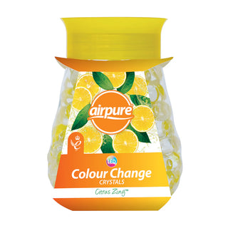 AIRPURE LED COLOUR CHANGE GEL CRYSTALS ASSORTD