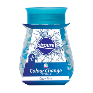 AIRPURE LED COLOUR CHANGE GEL CRYSTALS ASSORTD