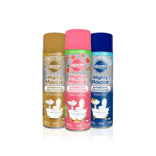 AIRPURE TOILET & BATHROOM FOAM assorted