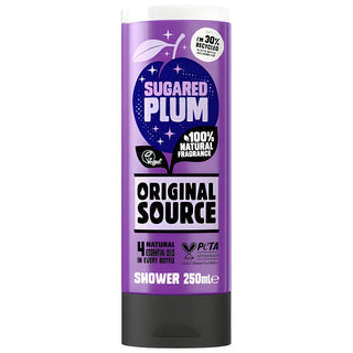 ORIGINAL SOURCE BODYWASH SUGARED PLUM 250ml