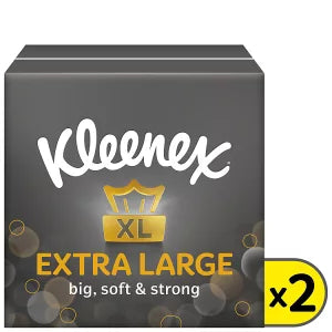 KLEENEX EXTRA LARGE TISSUES-COMPAC TWIN 2x44 88 sheets