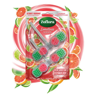 ZOFLORA GRAPEFRUIT LIME RIM BLOCK X2 X48G